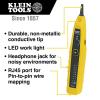 imageKlein Tools 80085 VDV LAN Cable and Wire Tester Kit for Klein PassThu RJ45 Modular Data Plugs 6PieceDEVICE
