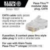 imageKlein Tools 80085 VDV LAN Cable and Wire Tester Kit for Klein PassThu RJ45 Modular Data Plugs 6PieceDEVICE