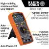 imageKlein Tools MM720 Digital Multimeter AutoRanging TRMS Low Impedance LoZ 1000V ACDC Voltage 10A ACDC Current 60 MOhms ResistancewReverse Contrast Display