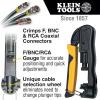 imageKlein Tools VDV001833 VDV ProTech Kit with Transport Case Cable Stripper Crimper Compression Connecters Cable Cutter DataTelephone PlugsTool Box  Prepare and Connect  Coax  RJ45  Twisted Pair
