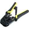 imageKlein Tools VDV226817 Modular Installation Kit Ratcheting CrimperStripper RJ11RJ45 Plugs CAT5e Connector for VoiceDataVideoPrepare and Connect  RJ45 plug  RJ11 plug  Twisted Pair