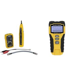 imageKlein Tools 80085 VDV LAN Cable and Wire Tester Kit for Klein PassThu RJ45 Modular Data Plugs 6PieceDEVICE  DEVICE VDV526200
