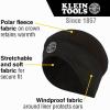 imageKlein Tools 60383 Helmet Liner Thermal Winter Hat with Polar Fleece Windproof Fits Under Helmets and Hardhats Black