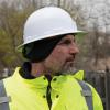 imageKlein Tools 60383 Helmet Liner Thermal Winter Hat with Polar Fleece Windproof Fits Under Helmets and Hardhats Black