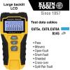 imageKlein Tools 80072 RJ45 Cable Tester Kit with LAN Scout Jr 2 Coax Crimper  Stripper  Cutter Tool and 50Pack PassThru Modular Data PlugsCable Tester Kit