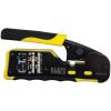 imageKlein Tools 80072 RJ45 Cable Tester Kit with LAN Scout Jr 2 Coax Crimper  Stripper  Cutter Tool and 50Pack PassThru Modular Data PlugsCable Tester Kit