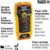imageKlein Tools 80093 Cable Tester VDV LAN Kit with LAN Tester Pass Thru Crimper CAT6CAT5e Plugs and Strain Relief Boots 5PieceTester Kit