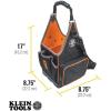 imageKlein Tools 80127 Tool Bag Kit features Tradesman Pro Tool Tote 3 Pliers 6 Screwdrivers and Demagnetizer  Magnetizer 11Piece8Inch Tote