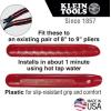 imageKlein Tools 89 Replacement Handles Plastic Handle Replacement Set for 8 to 9Inch Pliers Made in USA1 Count Pack of 1
