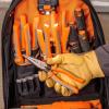 imageKlein Tools 9418R 1000V Insulated Tool Set with Side Cutter DiagonalCutter LongNose Pliers 2 Screwdrivers and Wire Stripper 6PieceLong Nose Cutters