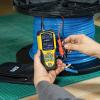 imageKlein Tools VDV001819 Tool Set Cable Installation Test Set with Crimpers Scout Pro 3 Cable Tester Snips Punchdown Tool Case 6PieceCable Length Meter