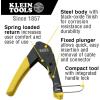 imageKlein Tools VDV026211 Coax Installation Kit with Crimp Tool Cable Cutter Stripper and F Connectors with Storage BagInstallation Kit