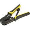 imageKlein Tools VDV026212 Coax Installation Kit with Crimp Tool Cable Cutter Stripper and F connectors with Storage Bag