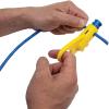 imageKlein Tools VDV026212 Coax Installation Kit with Crimp Tool Cable Cutter Stripper and F connectors with Storage Bag