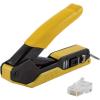 imageKlein Tools 80017 Data Cable Crimper and Modular Data Plug CAT6 50Pack Tool Kit PassThru Installation Tool Kit 2Piece
