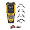 imageKlein Tools VDV001819 Tool Set Cable Installation Test Set with Crimpers Scout Pro 3 Cable Tester Snips Punchdown Tool Case 6PieceCable Length Meter