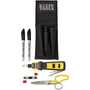imageKlein Tools VDV027813 LAN Installer Starter Kit Punchdown