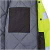 imageKlein Tools 60380 Bomber Jacket HighVisibility Reflective Winter Jacket 220Gram Insulation for Superior Warmth ANSI Compliant XXL