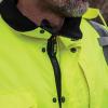 imageKlein Tools 60380 Bomber Jacket HighVisibility Reflective Winter Jacket 220Gram Insulation for Superior Warmth ANSI Compliant XXL