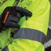 imageKlein Tools 60501 Bomber Jacket HighVisibility Reflective Winter Jacket 220Gram Insulation for Superior Warmth ANSI Compliant 2XL