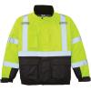 imageKlein Tools 60501 Bomber Jacket HighVisibility Reflective Winter Jacket 220Gram Insulation for Superior Warmth ANSI Compliant 2XL