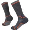 imageKlein Tools 60509 Thermal Socks Merino Wool Performance Winter Socks MidLength with Seamless Toe and Cushioned Foot Bed XL