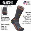 imageKlein Tools 80103 Balaclava Winter Kit with Fleece Balaclava 2 Thermal Dipped Winter Gloves Performance Thermal Socks Large 4Piece