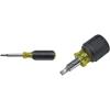 imageKlein Tools 32476 5In1 MultiBit ScrewdriverNut Driver With 2 Slotted 2 Philips ampamp 32561 6In1 Stubby MultiBit ScrewdriverNut Driver With 2 Phillips 2 Slotted BitScrewdriver  Screwdriver  Nut Driver