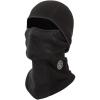 imageKlein Tools 60132 Balaclava Warm Breathable Fleece Wind Proof Hinged Balaclava Face Mask BlackBalaclava