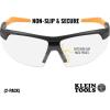 imageKlein Tools 60159 Safety Glasses PPE Protective Eyewear with Semi Frame Scratch Resistant and AntiFog Clear LensClear Lens