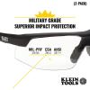 imageKlein Tools 60159 Safety Glasses PPE Protective Eyewear with Semi Frame Scratch Resistant and AntiFog Clear LensClear Lens