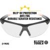 imageKlein Tools 60159 Safety Glasses PPE Protective Eyewear with Semi Frame Scratch Resistant and AntiFog Clear LensClear Lens