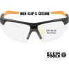 imageKlein Tools 60159 Safety Glasses PPE Protective Eyewear with Semi Frame Scratch Resistant and AntiFog Clear LensClear Lens