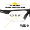 imageKlein Tools 60159 Safety Glasses PPE Protective Eyewear with Semi Frame Scratch Resistant and AntiFog Clear LensClear Lens