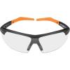 imageKlein Tools 60159 Safety Glasses PPE Protective Eyewear with Semi Frame Scratch Resistant and AntiFog Clear LensClearGray Lens