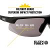 imageKlein Tools 60159 Safety Glasses PPE Protective Eyewear with Semi Frame Scratch Resistant and AntiFog Clear LensGray Lens
