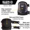 imageKlein Tools 60184 Knee Pads Lightweight Gel Knee Pads with Slip Resistant Rubber Caps and Adjustable Straps Great for Construction Black