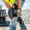 imageKlein Tools 60344 Knee Pads Hinged Gel Knee Pads with Slip Resistant Rubber Caps QuickRelease Clips and Adjustable Straps BlackHeavy Duty