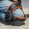imageKlein Tools 60344 Knee Pads Hinged Gel Knee Pads with Slip Resistant Rubber Caps QuickRelease Clips and Adjustable Straps BlackHeavy Duty