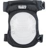 imageKlein Tools 60344 Knee Pads Hinged Gel Knee Pads with Slip Resistant Rubber Caps QuickRelease Clips and Adjustable Straps BlackNonmarring