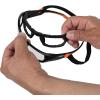 imageKlein Tools 60470 Safety Glasses ANSI Z871 Pro Full Frame Gasket Safety Glasses Clear Lenses UV Protection AntiFog Scratch ResistantProfessional With Gasket