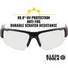imageKlein Tools 60536 Safety Glasses Professional PPE Protective Eyewear with Semi Frame Scratch Resistant and AntiFog IndoorOutdoor LensClear Lens