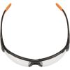 imageKlein Tools 60536 Safety Glasses Professional PPE Protective Eyewear with Semi Frame Scratch Resistant and AntiFog IndoorOutdoor LensClear Lens