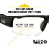 imageKlein Tools 60536 Safety Glasses Professional PPE Protective Eyewear with Semi Frame Scratch Resistant and AntiFog IndoorOutdoor LensClear Lens