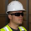 imageKlein Tools 60536 Safety Glasses Professional PPE Protective Eyewear with Semi Frame Scratch Resistant and AntiFog IndoorOutdoor LensGray Lens