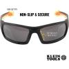 imageKlein Tools 60537 Safety Glasses Professional PPE Protective Eyewear with Full Frame Scratch Resistant and AntiFog IndoorOutdoor LensGray Lens