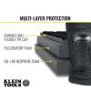 imageKlein Tools 60629 ToughFlex Knee Sleeves for Work Construction LowProfile Sleeve with Zipper GelLike Foam Black MLML