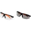 imageKlein Tools 60159 Safety Glasses PPE Protective Eyewear with Semi Frame Scratch Resistant and AntiFog Clear LensClearGray Lens