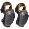 imageKlein Tools 60344 Knee Pads Hinged Gel Knee Pads with Slip Resistant Rubber Caps QuickRelease Clips and Adjustable Straps BlackHeavy Duty