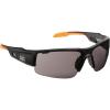 imageKlein Tools 60536 Safety Glasses Professional PPE Protective Eyewear with Semi Frame Scratch Resistant and AntiFog IndoorOutdoor LensGray Lens